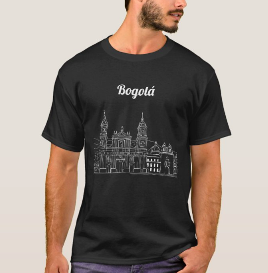 Bogotá Camiseta Hombre Regalo