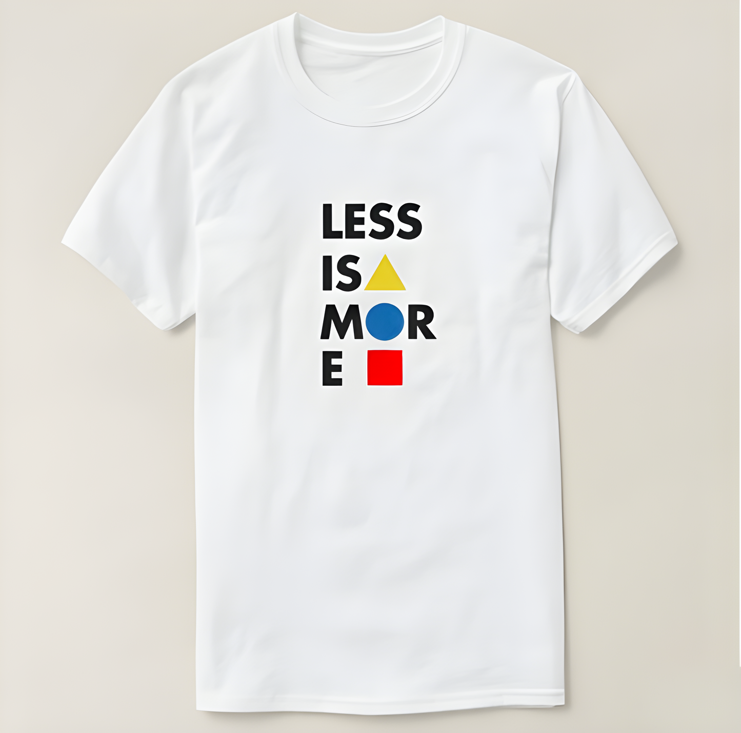 Less is More Camiseta Unisex